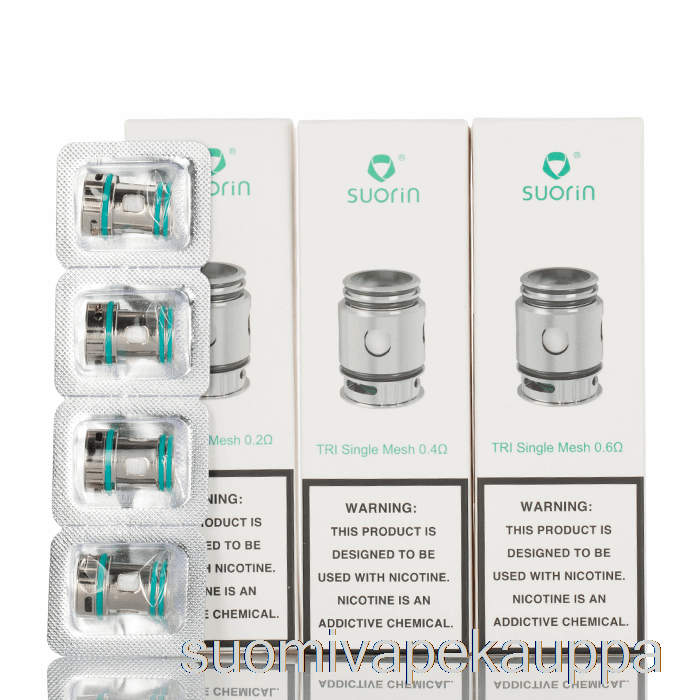 Vape Netistä Suorin Tri Vaihtokelat 0.2ohm Tri Triple Mesh Kelat